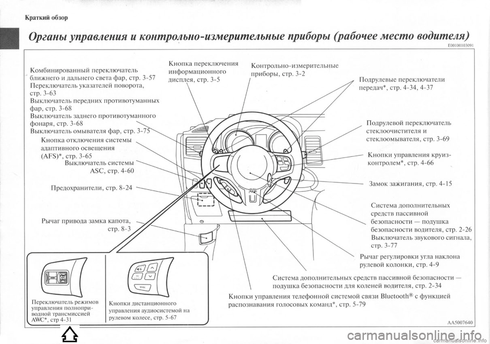 MITSUBISHI LANCER EVOLUTION 2009  Руководство по эксплуатации и техобслуживанию (in Russian) 