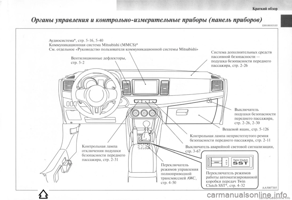 MITSUBISHI LANCER EVOLUTION 2009 Руководство по эксплуатации и техобслуживанию (in Russian) MITSUBISHI LANCER EVOLUTION 2009 Руководство по эксплуатации и техобслуживанию (in Russian)