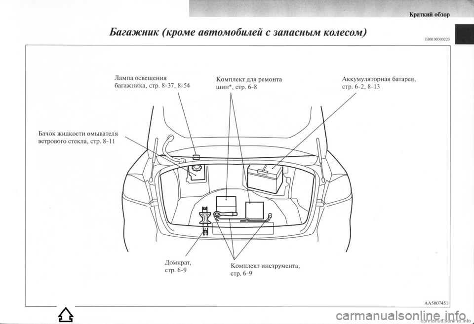 MITSUBISHI LANCER EVOLUTION 2009  Руководство по эксплуатации и техобслуживанию (in Russian) 