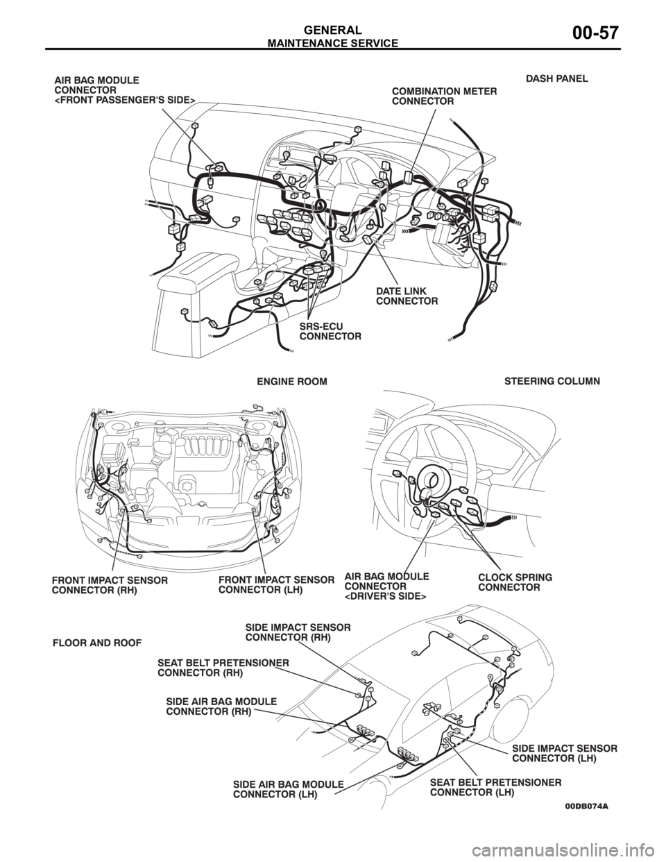MITSUBISHI 380 2005  Workshop Manual MAINTENANCE SERVICE
GENERAL00-57 