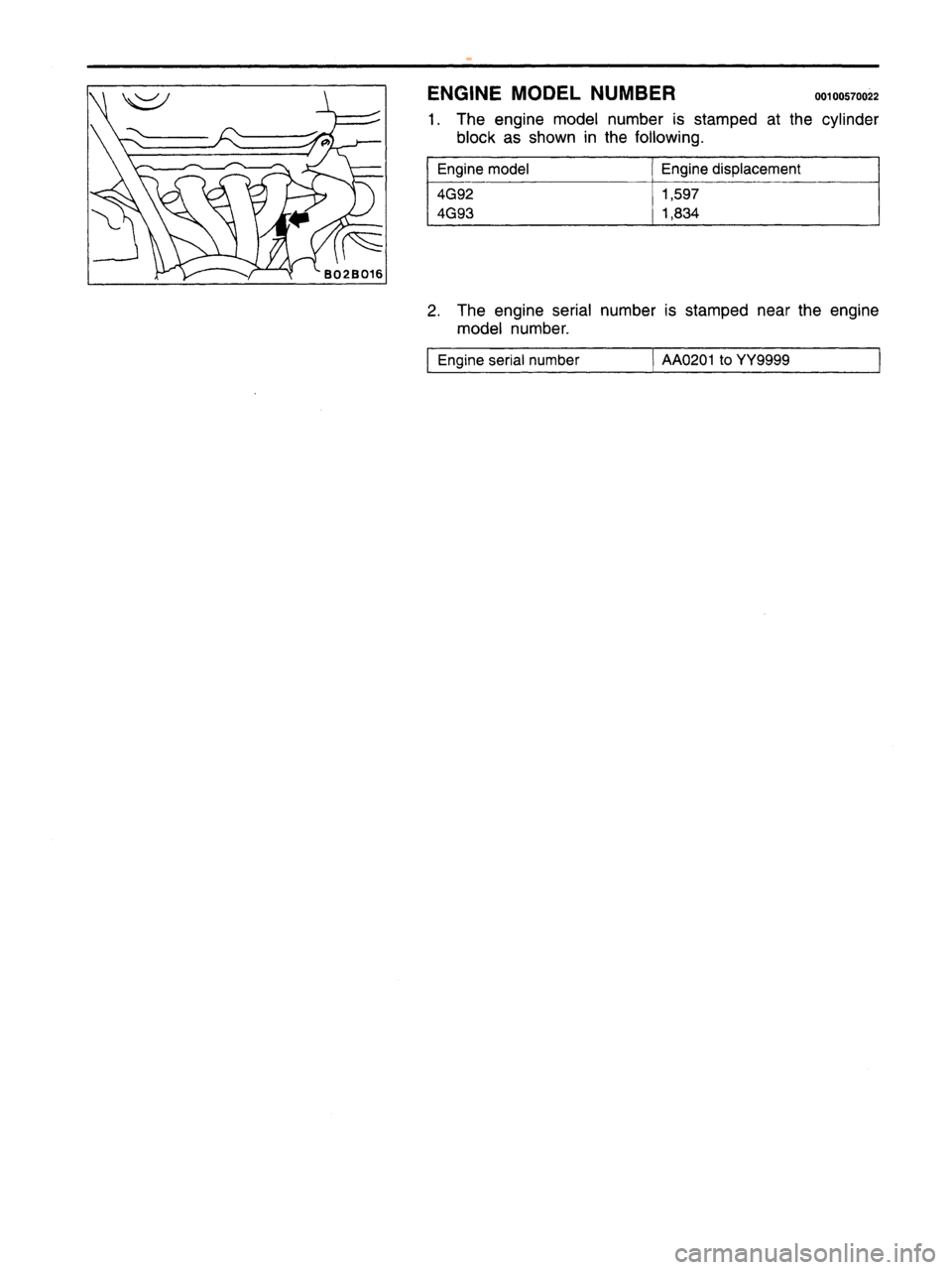 MITSUBISHI CARISMA 1995 User Guide
www.WorkshopManuals.co.uk
Purchased from www.WorkshopManuals.co.uk MITSUBISHI CARISMA 1995 User Guide
www.WorkshopManuals.co.uk
Purchased from www.WorkshopManuals.co.uk
