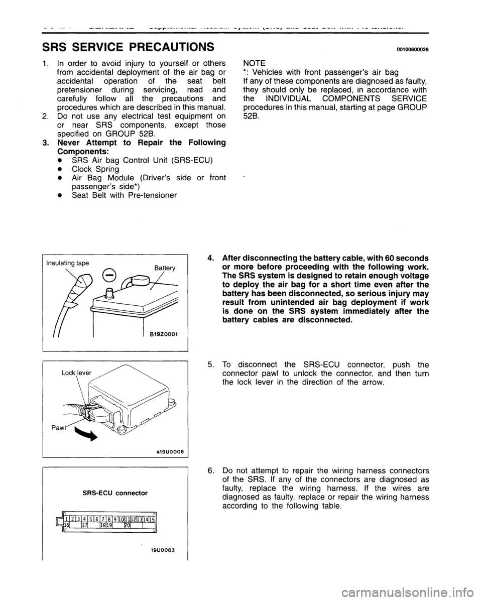 MITSUBISHI CARISMA 1995 Owners Manual
www.WorkshopManuals.co.uk
Purchased from www.WorkshopManuals.co.uk MITSUBISHI CARISMA 1995 Owners Manual
www.WorkshopManuals.co.uk
Purchased from www.WorkshopManuals.co.uk
