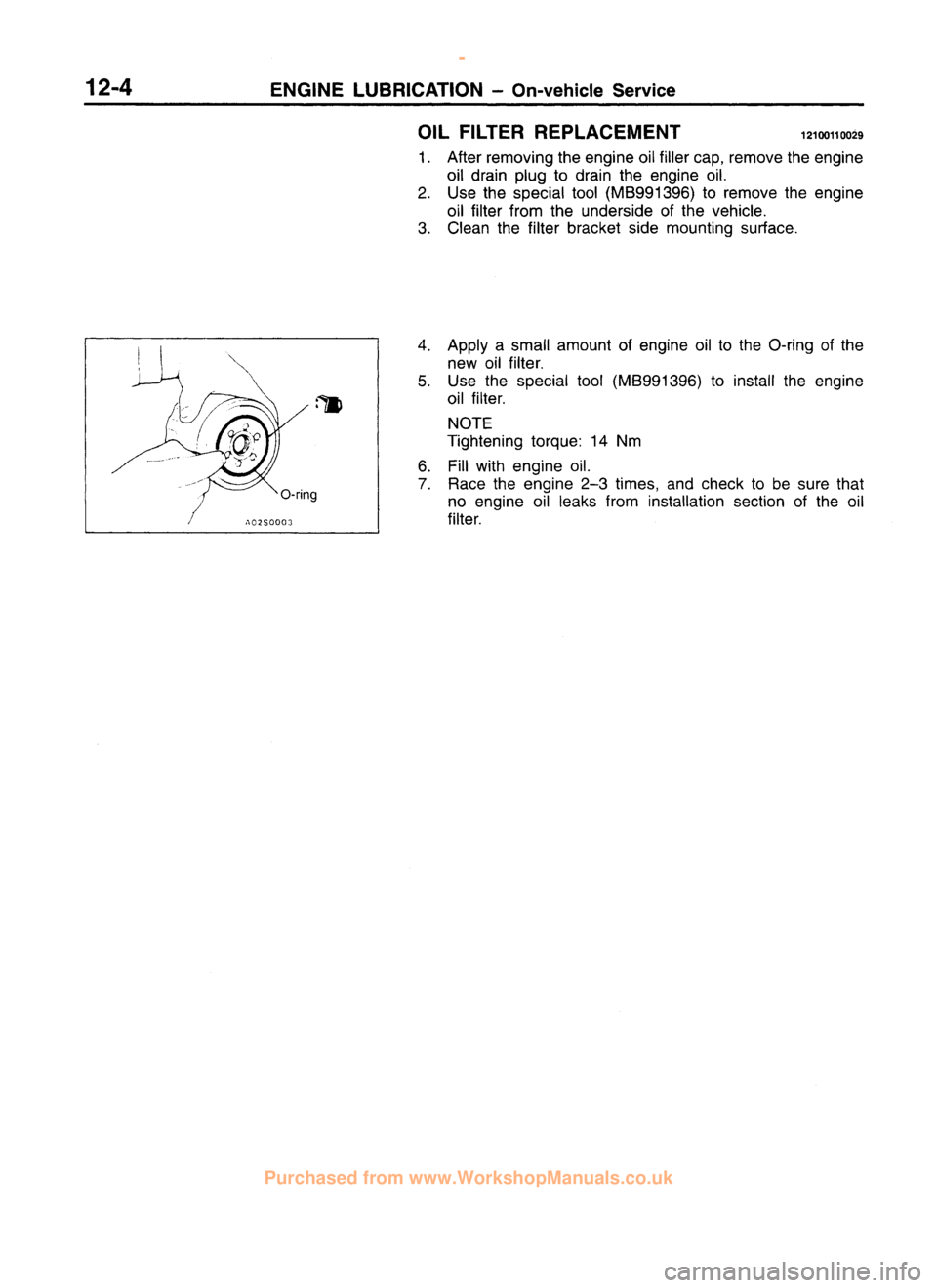 MITSUBISHI CARISMA 1995 Owners Guide
www.WorkshopManuals.co.uk
Purchased from www.WorkshopManuals.co.uk MITSUBISHI CARISMA 1995 Owners Guide
www.WorkshopManuals.co.uk
Purchased from www.WorkshopManuals.co.uk