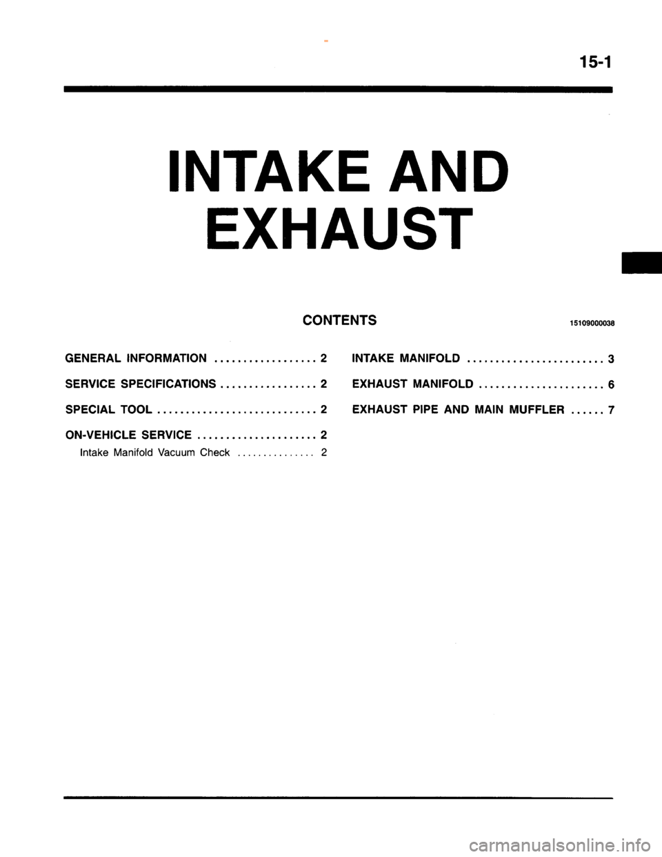 MITSUBISHI CARISMA 1995 Owners Guide
www.WorkshopManuals.co.uk
Purchased from www.WorkshopManuals.co.uk MITSUBISHI CARISMA 1995 Owners Guide
www.WorkshopManuals.co.uk
Purchased from www.WorkshopManuals.co.uk