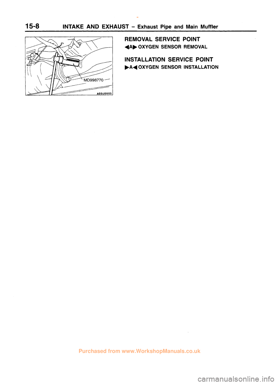 MITSUBISHI CARISMA 1995 Service Manual
www.WorkshopManuals.co.uk
Purchased from www.WorkshopManuals.co.uk MITSUBISHI CARISMA 1995 Service Manual
www.WorkshopManuals.co.uk
Purchased from www.WorkshopManuals.co.uk