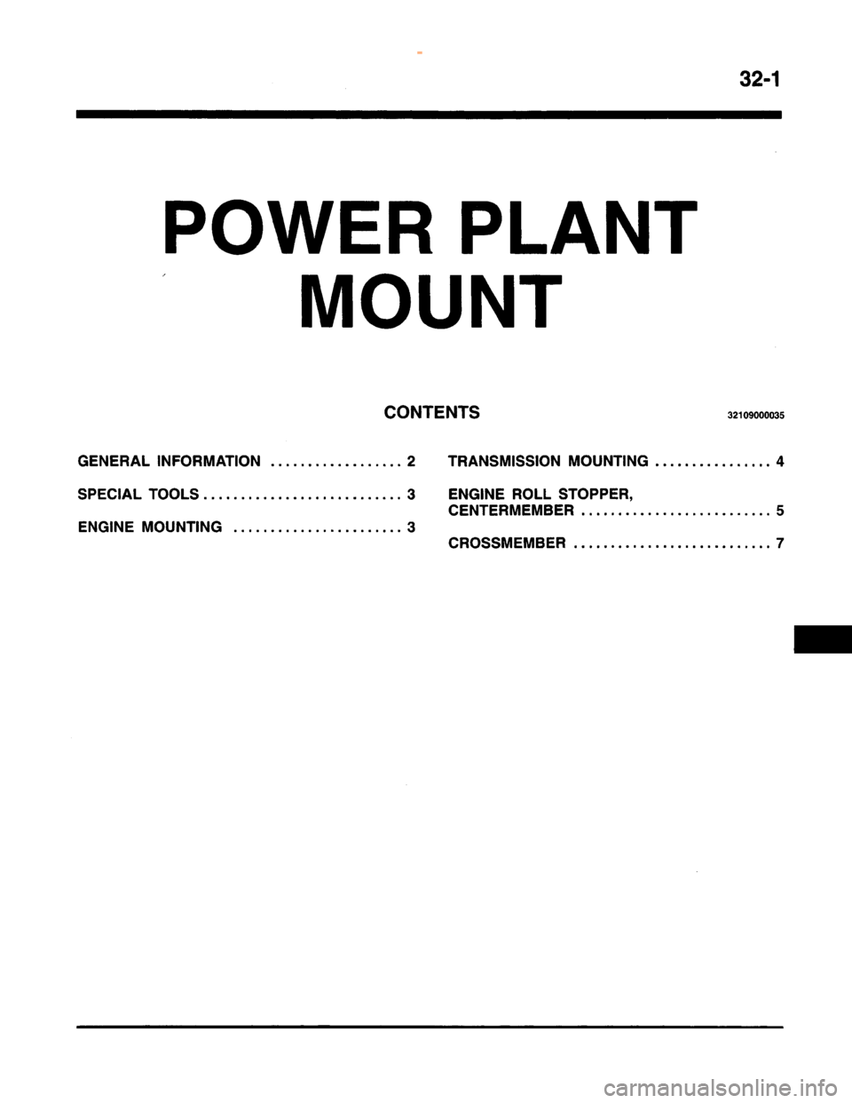 MITSUBISHI CARISMA 1995 Workshop Manual
www.WorkshopManuals.co.uk
Purchased from www.WorkshopManuals.co.uk MITSUBISHI CARISMA 1995 Workshop Manual
www.WorkshopManuals.co.uk
Purchased from www.WorkshopManuals.co.uk