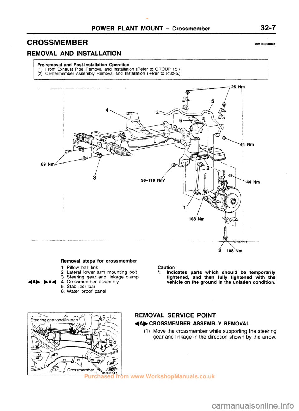 MITSUBISHI CARISMA 1995 Workshop Manual
www.WorkshopManuals.co.uk
Purchased from www.WorkshopManuals.co.uk MITSUBISHI CARISMA 1995 Workshop Manual
www.WorkshopManuals.co.uk
Purchased from www.WorkshopManuals.co.uk