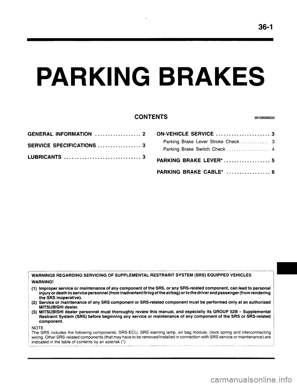 MITSUBISHI CARISMA 1995 Workshop Manual
www.WorkshopManuals.co.uk
Purchased from www.WorkshopManuals.co.uk MITSUBISHI CARISMA 1995 Workshop Manual
www.WorkshopManuals.co.uk
Purchased from www.WorkshopManuals.co.uk
