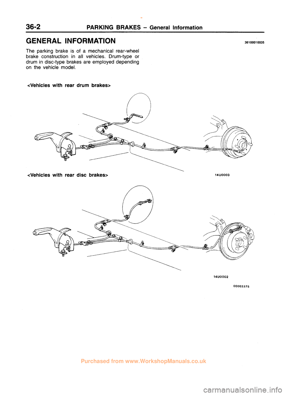 MITSUBISHI CARISMA 1995 Workshop Manual
www.WorkshopManuals.co.uk
Purchased from www.WorkshopManuals.co.uk MITSUBISHI CARISMA 1995 Workshop Manual
www.WorkshopManuals.co.uk
Purchased from www.WorkshopManuals.co.uk