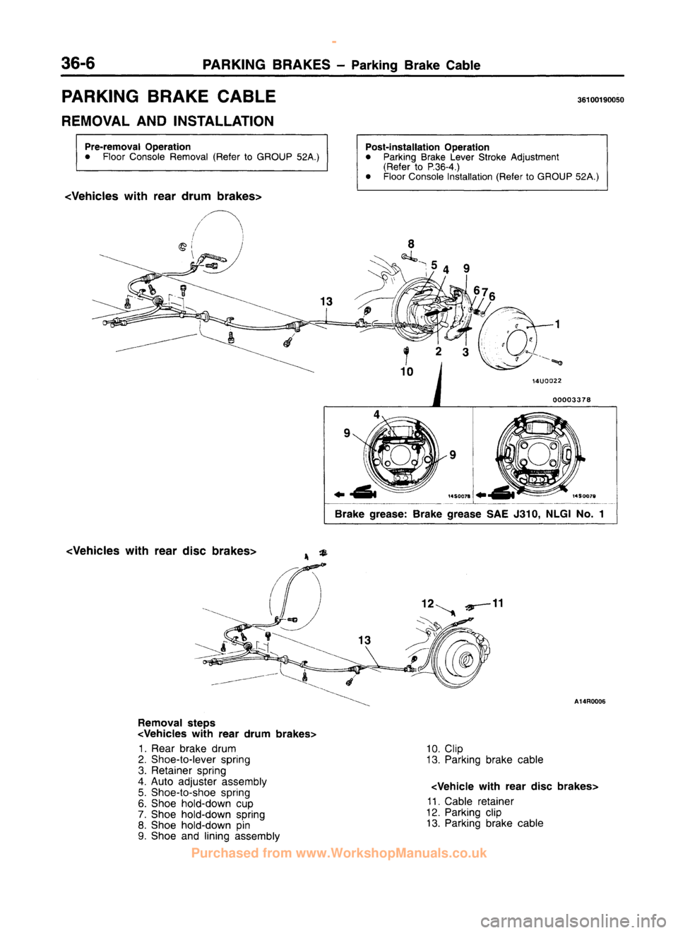 MITSUBISHI CARISMA 1995 Workshop Manual
www.WorkshopManuals.co.uk
Purchased from www.WorkshopManuals.co.uk MITSUBISHI CARISMA 1995 Workshop Manual
www.WorkshopManuals.co.uk
Purchased from www.WorkshopManuals.co.uk