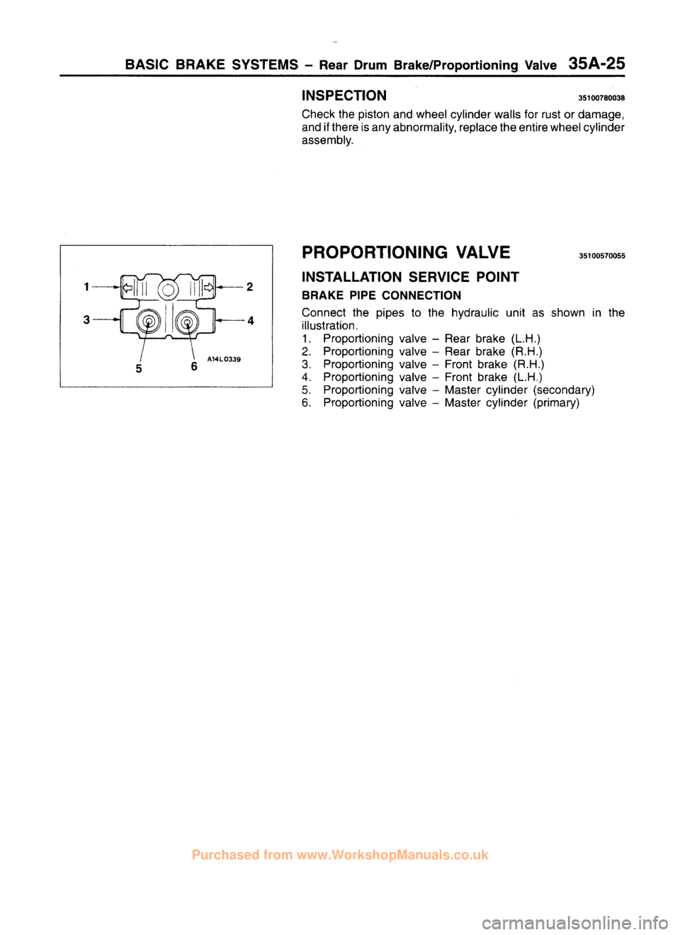 MITSUBISHI CARISMA 1995 Workshop Manual
www.WorkshopManuals.co.uk
Purchased from www.WorkshopManuals.co.uk MITSUBISHI CARISMA 1995 Workshop Manual
www.WorkshopManuals.co.uk
Purchased from www.WorkshopManuals.co.uk