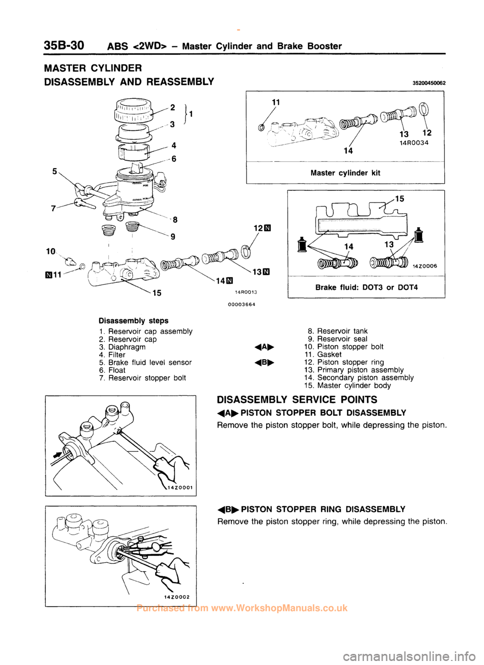 MITSUBISHI CARISMA 1995 Workshop Manual
www.WorkshopManuals.co.uk
Purchased from www.WorkshopManuals.co.uk MITSUBISHI CARISMA 1995 Workshop Manual
www.WorkshopManuals.co.uk
Purchased from www.WorkshopManuals.co.uk