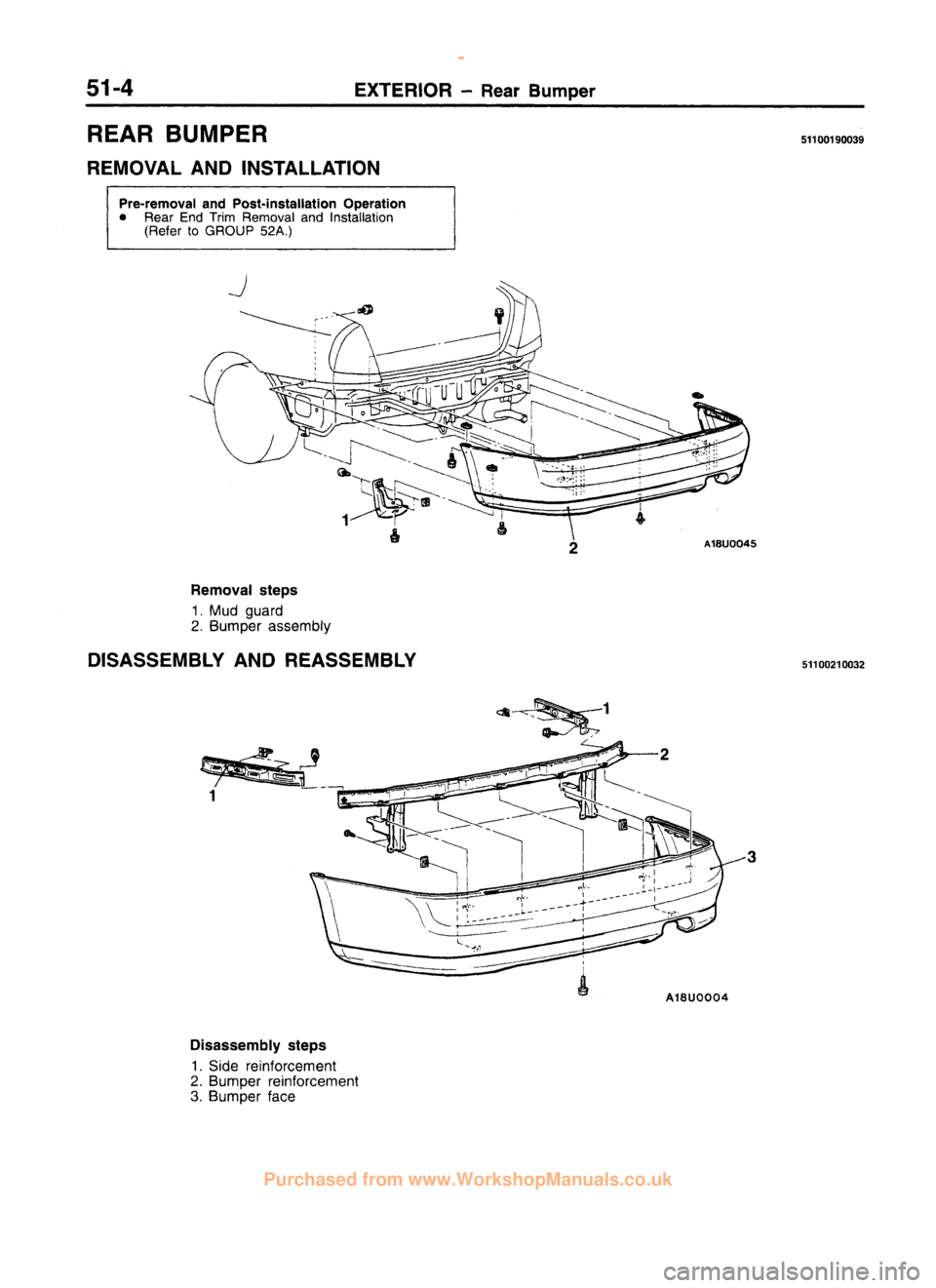 MITSUBISHI CARISMA 1995 Workshop Manual
www.WorkshopManuals.co.uk
Purchased from www.WorkshopManuals.co.uk MITSUBISHI CARISMA 1995 Workshop Manual
www.WorkshopManuals.co.uk
Purchased from www.WorkshopManuals.co.uk