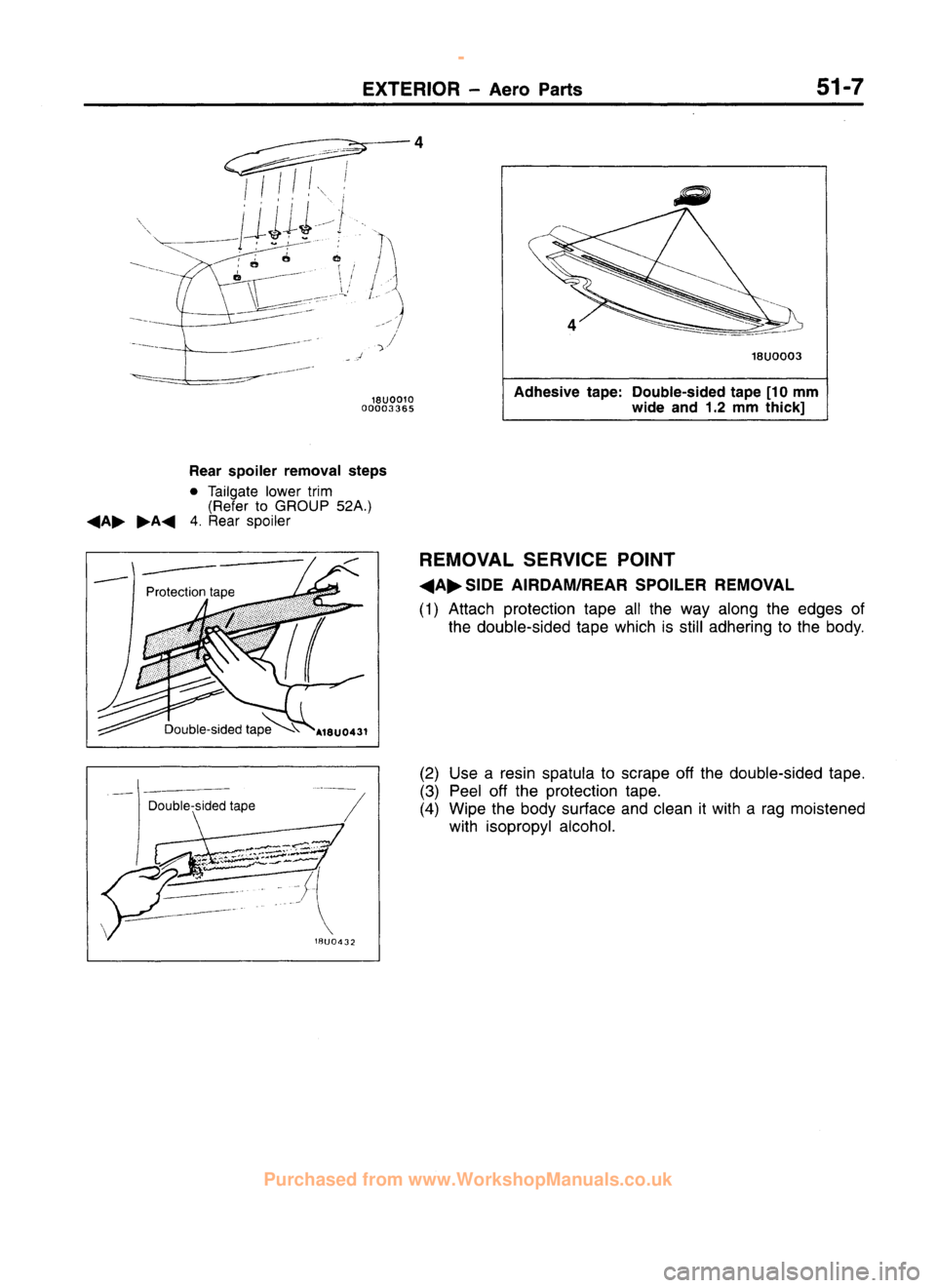 MITSUBISHI CARISMA 1995 Workshop Manual
www.WorkshopManuals.co.uk
Purchased from www.WorkshopManuals.co.uk MITSUBISHI CARISMA 1995 Workshop Manual
www.WorkshopManuals.co.uk
Purchased from www.WorkshopManuals.co.uk