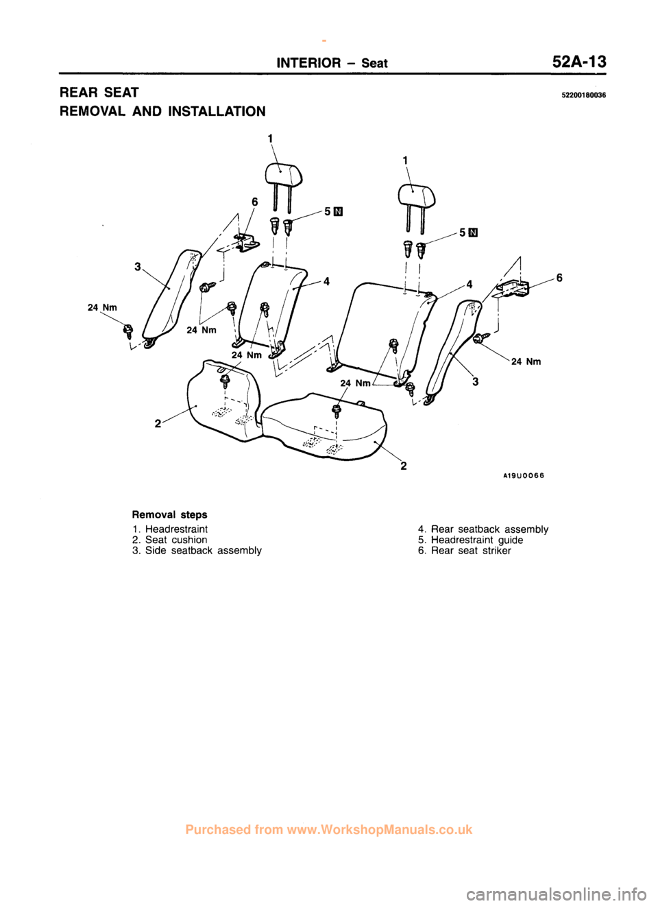 MITSUBISHI CARISMA 1995 Workshop Manual
www.WorkshopManuals.co.uk
Purchased from www.WorkshopManuals.co.uk MITSUBISHI CARISMA 1995 Workshop Manual
www.WorkshopManuals.co.uk
Purchased from www.WorkshopManuals.co.uk