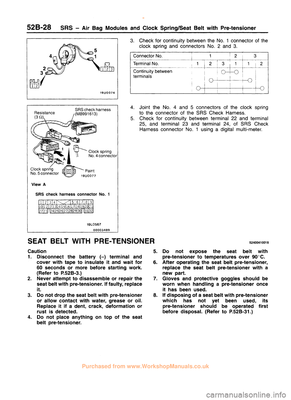 MITSUBISHI CARISMA 1995 Workshop Manual
www.WorkshopManuals.co.uk
Purchased from www.WorkshopManuals.co.uk MITSUBISHI CARISMA 1995 Workshop Manual
www.WorkshopManuals.co.uk
Purchased from www.WorkshopManuals.co.uk