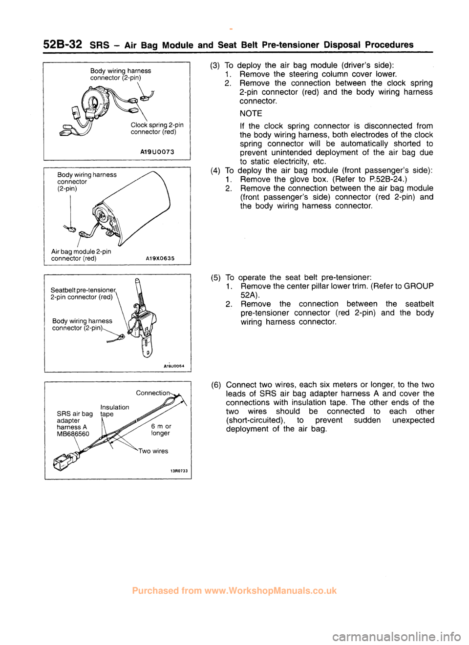 MITSUBISHI CARISMA 1995 Workshop Manual
www.WorkshopManuals.co.uk
Purchased from www.WorkshopManuals.co.uk MITSUBISHI CARISMA 1995 Workshop Manual
www.WorkshopManuals.co.uk
Purchased from www.WorkshopManuals.co.uk