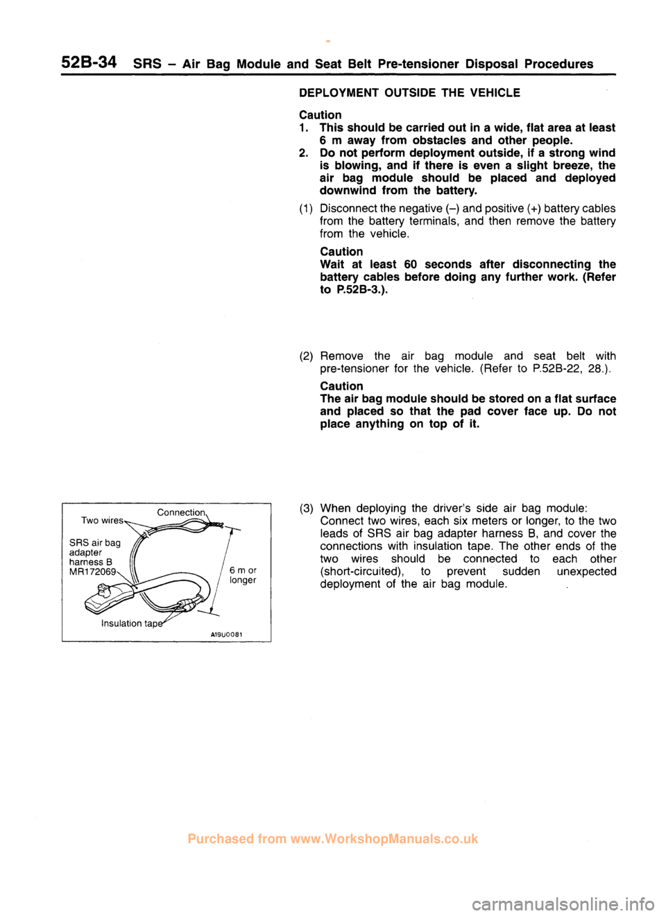 MITSUBISHI CARISMA 1995 Workshop Manual
www.WorkshopManuals.co.uk
Purchased from www.WorkshopManuals.co.uk MITSUBISHI CARISMA 1995 Workshop Manual
www.WorkshopManuals.co.uk
Purchased from www.WorkshopManuals.co.uk