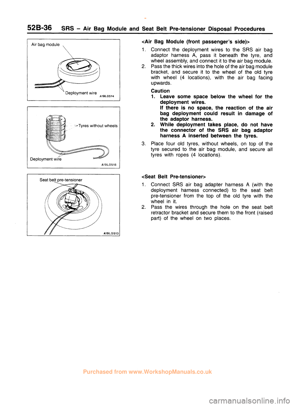 MITSUBISHI CARISMA 1995 Workshop Manual
www.WorkshopManuals.co.uk
Purchased from www.WorkshopManuals.co.uk MITSUBISHI CARISMA 1995 Workshop Manual
www.WorkshopManuals.co.uk
Purchased from www.WorkshopManuals.co.uk