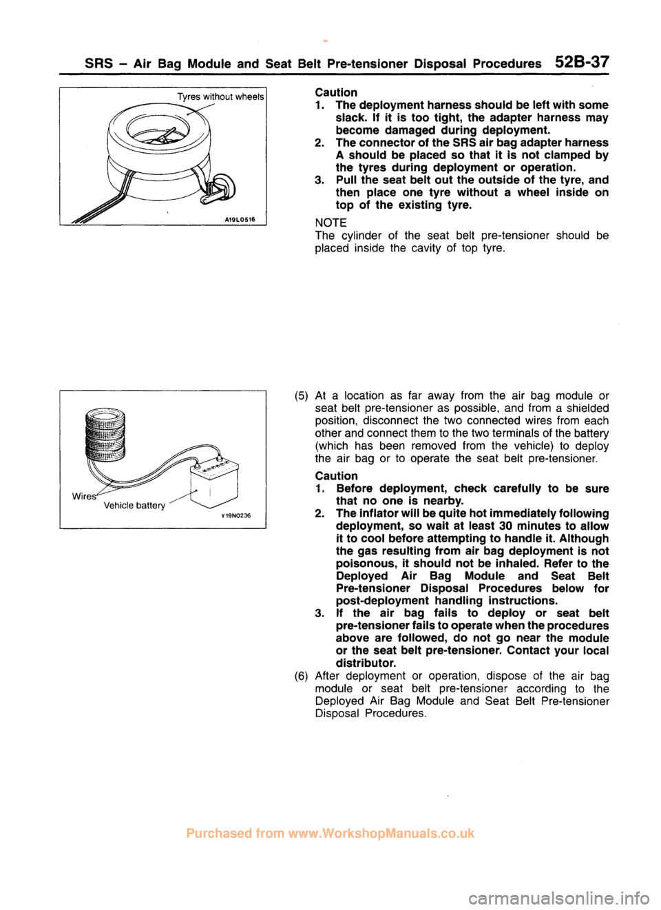 MITSUBISHI CARISMA 1995 Workshop Manual
www.WorkshopManuals.co.uk
Purchased from www.WorkshopManuals.co.uk MITSUBISHI CARISMA 1995 Workshop Manual
www.WorkshopManuals.co.uk
Purchased from www.WorkshopManuals.co.uk