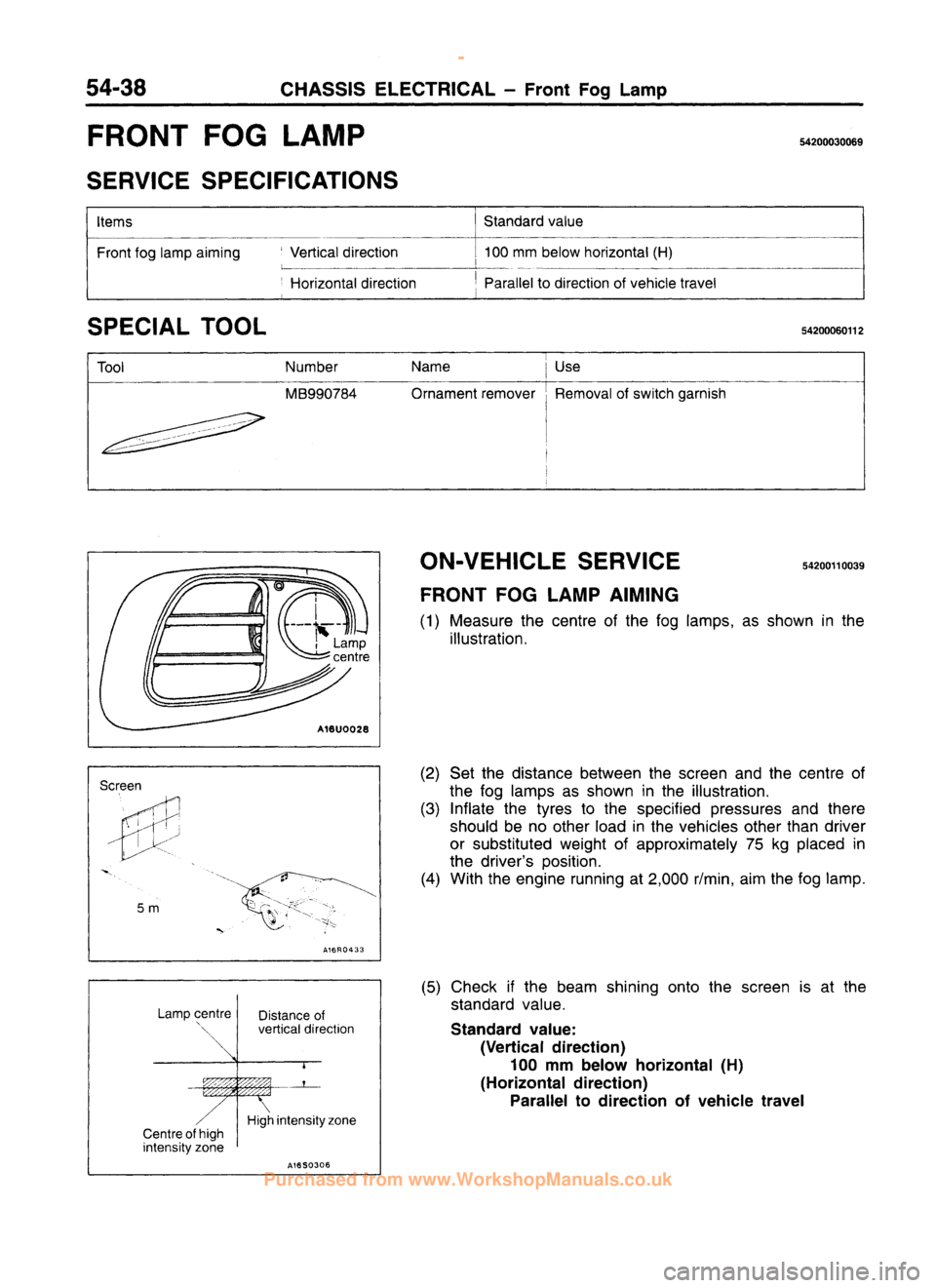 MITSUBISHI CARISMA 1995 Workshop Manual
www.WorkshopManuals.co.uk
Purchased from www.WorkshopManuals.co.uk MITSUBISHI CARISMA 1995 Workshop Manual
www.WorkshopManuals.co.uk
Purchased from www.WorkshopManuals.co.uk