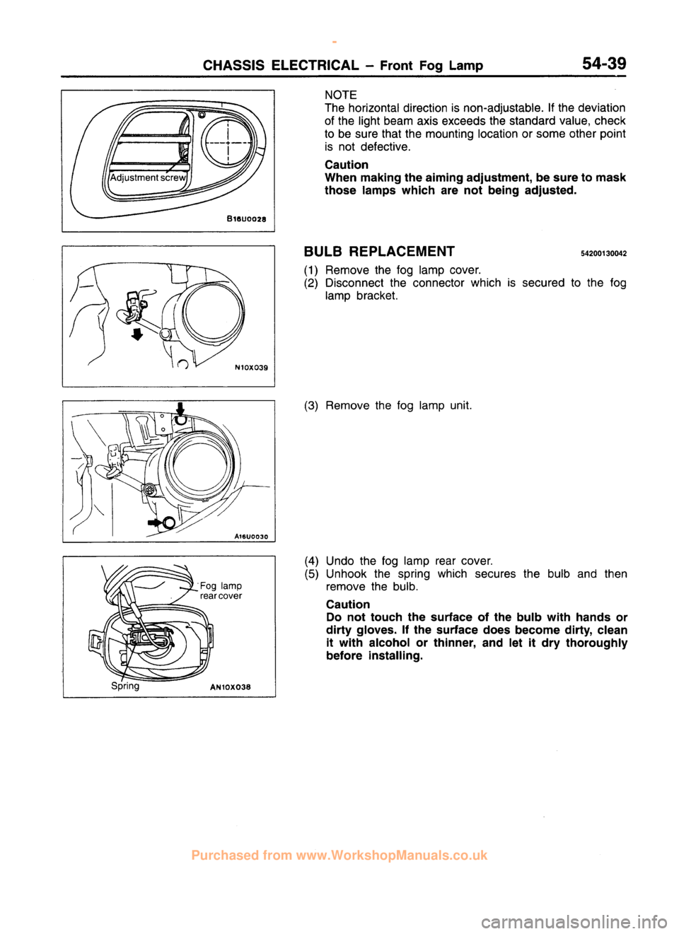 MITSUBISHI CARISMA 1995 Workshop Manual
www.WorkshopManuals.co.uk
Purchased from www.WorkshopManuals.co.uk MITSUBISHI CARISMA 1995 Workshop Manual
www.WorkshopManuals.co.uk
Purchased from www.WorkshopManuals.co.uk
