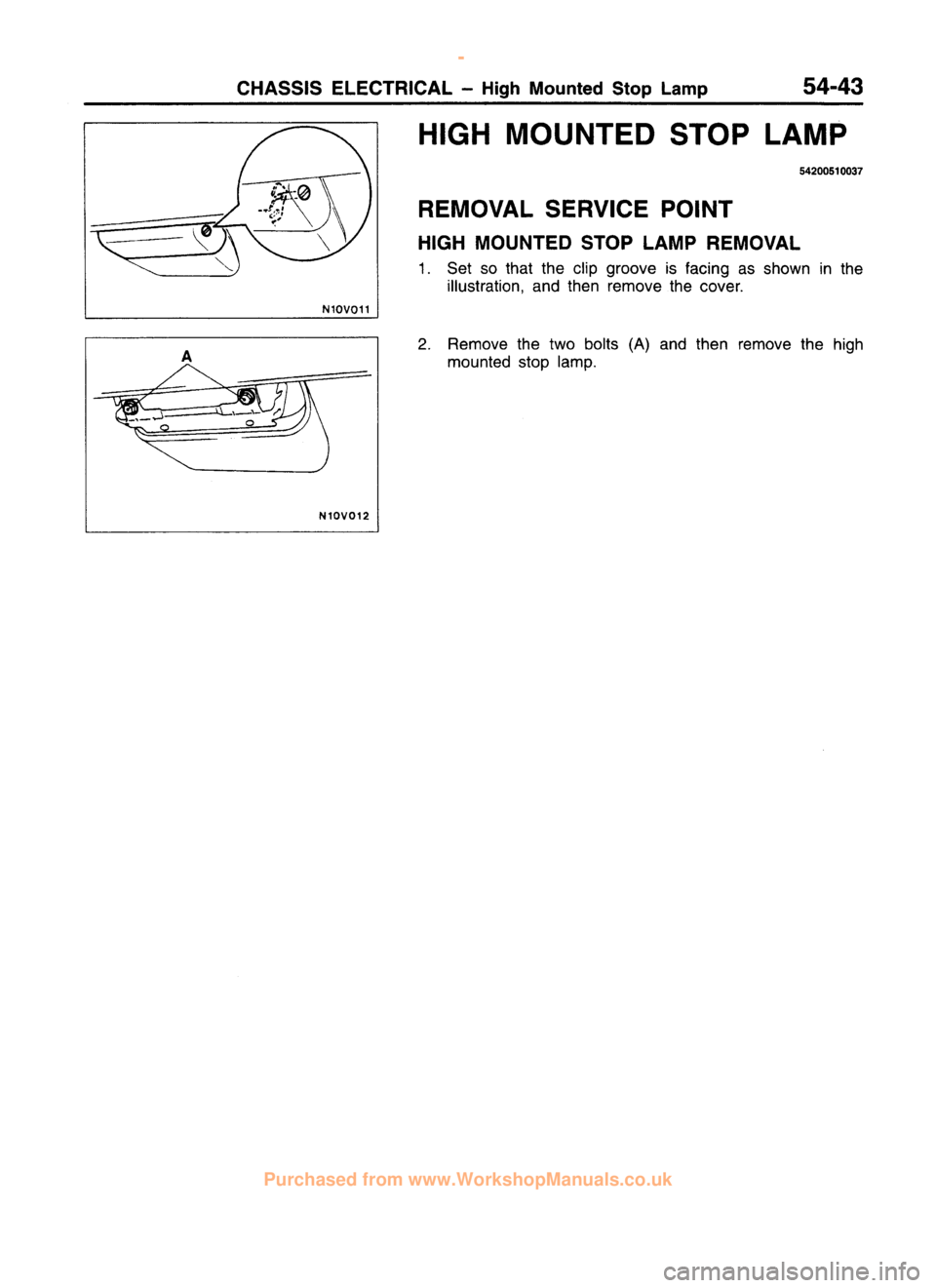 MITSUBISHI CARISMA 1995 Workshop Manual
www.WorkshopManuals.co.uk
Purchased from www.WorkshopManuals.co.uk MITSUBISHI CARISMA 1995 Workshop Manual
www.WorkshopManuals.co.uk
Purchased from www.WorkshopManuals.co.uk