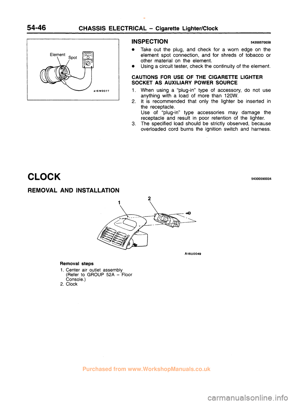 MITSUBISHI CARISMA 1995 Workshop Manual
www.WorkshopManuals.co.uk
Purchased from www.WorkshopManuals.co.uk MITSUBISHI CARISMA 1995 Workshop Manual
www.WorkshopManuals.co.uk
Purchased from www.WorkshopManuals.co.uk