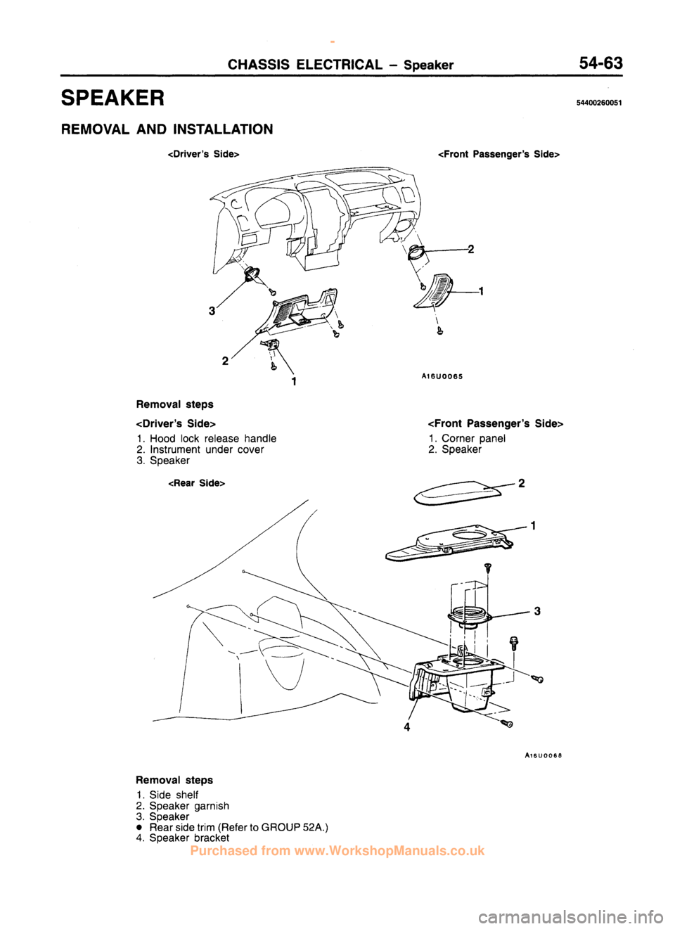 MITSUBISHI CARISMA 1995 Workshop Manual
www.WorkshopManuals.co.uk
Purchased from www.WorkshopManuals.co.uk MITSUBISHI CARISMA 1995 Workshop Manual
www.WorkshopManuals.co.uk
Purchased from www.WorkshopManuals.co.uk