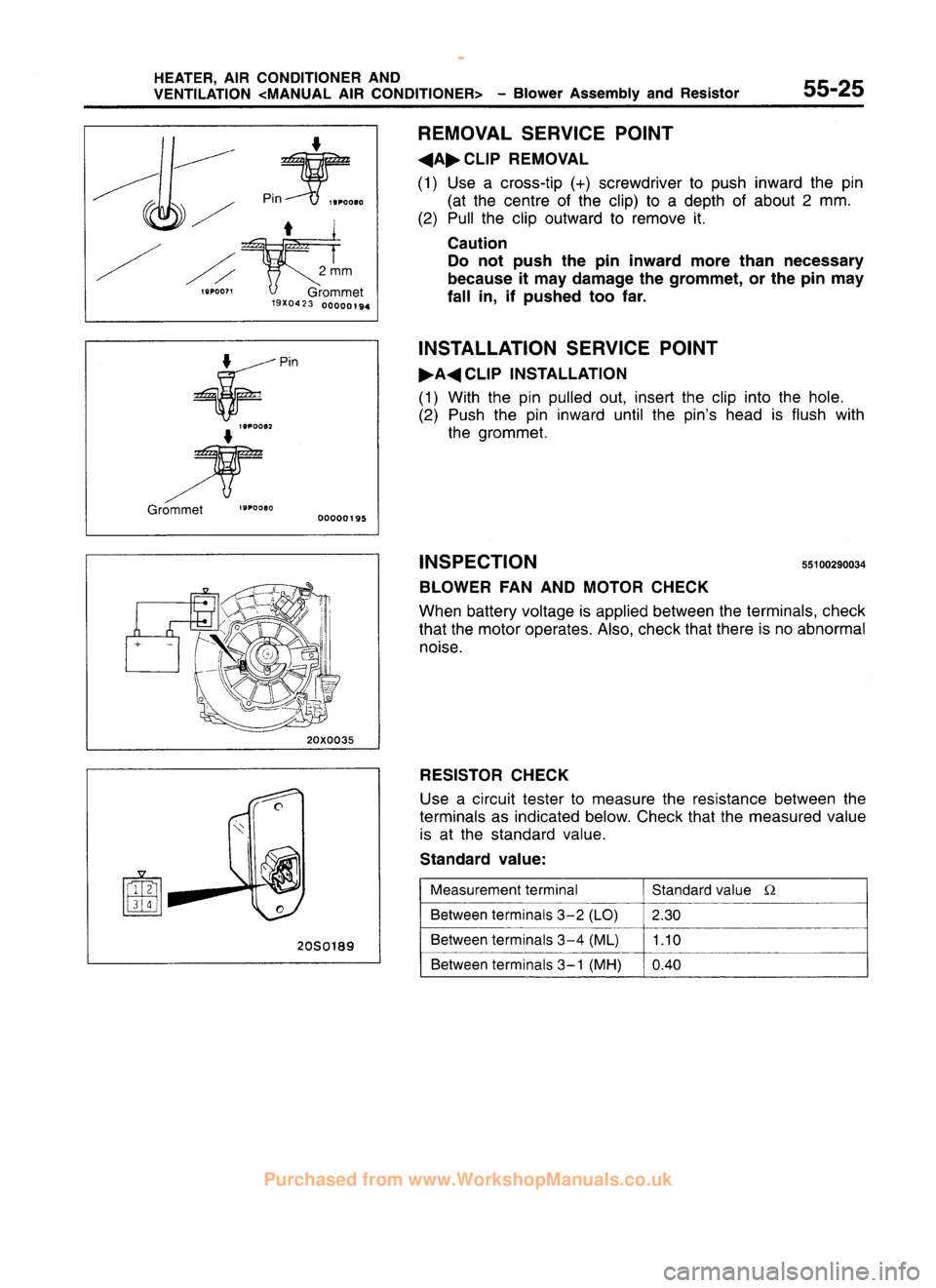 MITSUBISHI CARISMA 1995  Workshop Manual 
 
www.WorkshopManuals.co.uk

 
Purchased from www.WorkshopManuals.co.uk 