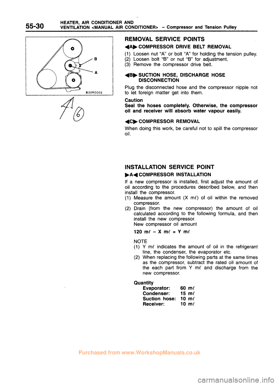 MITSUBISHI CARISMA 1995 Workshop Manual
www.WorkshopManuals.co.uk
Purchased from www.WorkshopManuals.co.uk MITSUBISHI CARISMA 1995 Workshop Manual
www.WorkshopManuals.co.uk
Purchased from www.WorkshopManuals.co.uk