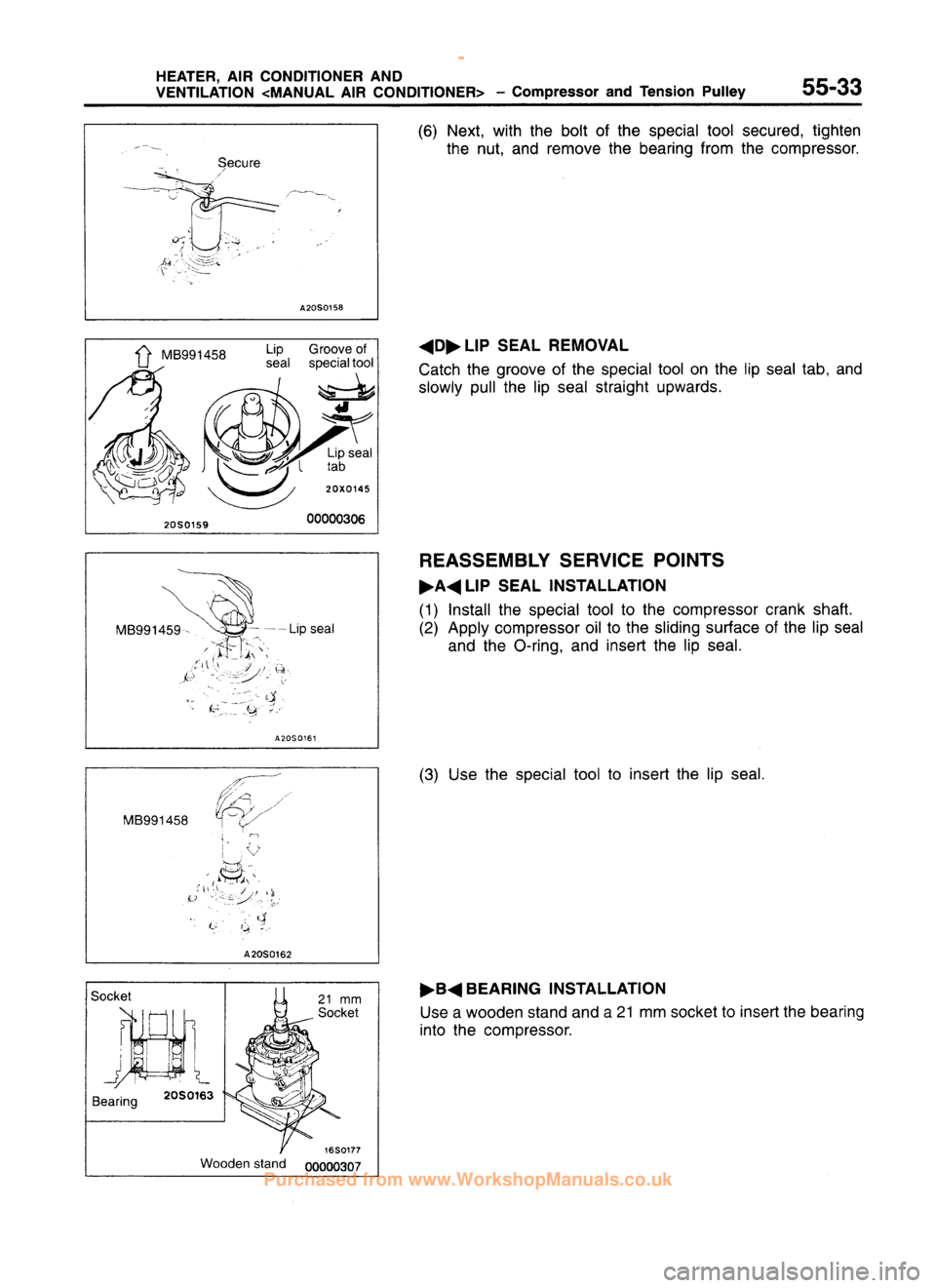 MITSUBISHI CARISMA 1995 Workshop Manual
www.WorkshopManuals.co.uk
Purchased from www.WorkshopManuals.co.uk MITSUBISHI CARISMA 1995 Workshop Manual
www.WorkshopManuals.co.uk
Purchased from www.WorkshopManuals.co.uk