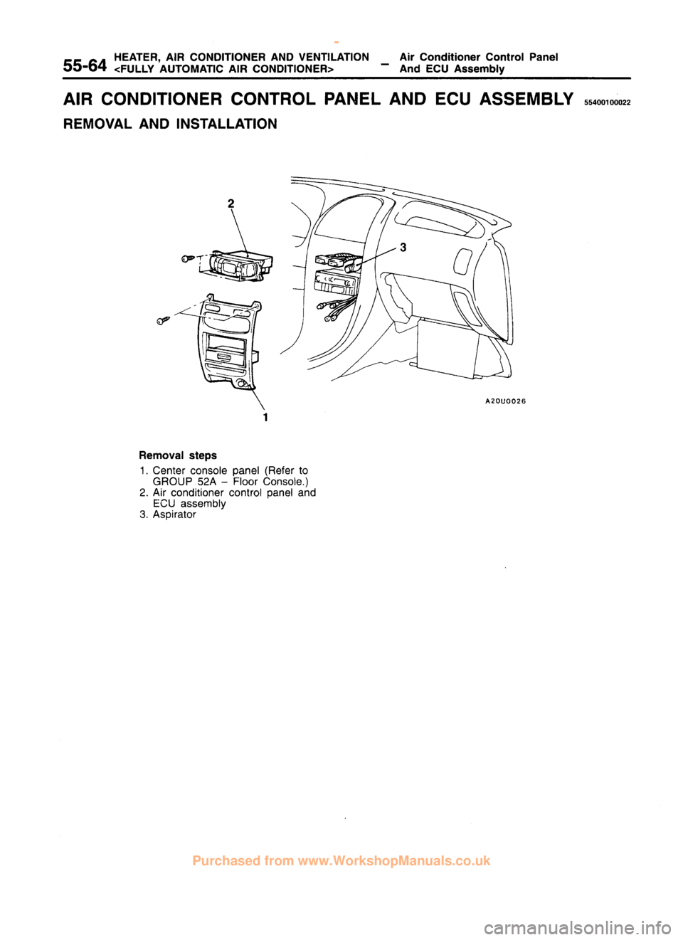 MITSUBISHI CARISMA 1995  Workshop Manual 
 
www.WorkshopManuals.co.uk

 
Purchased from www.WorkshopManuals.co.uk 