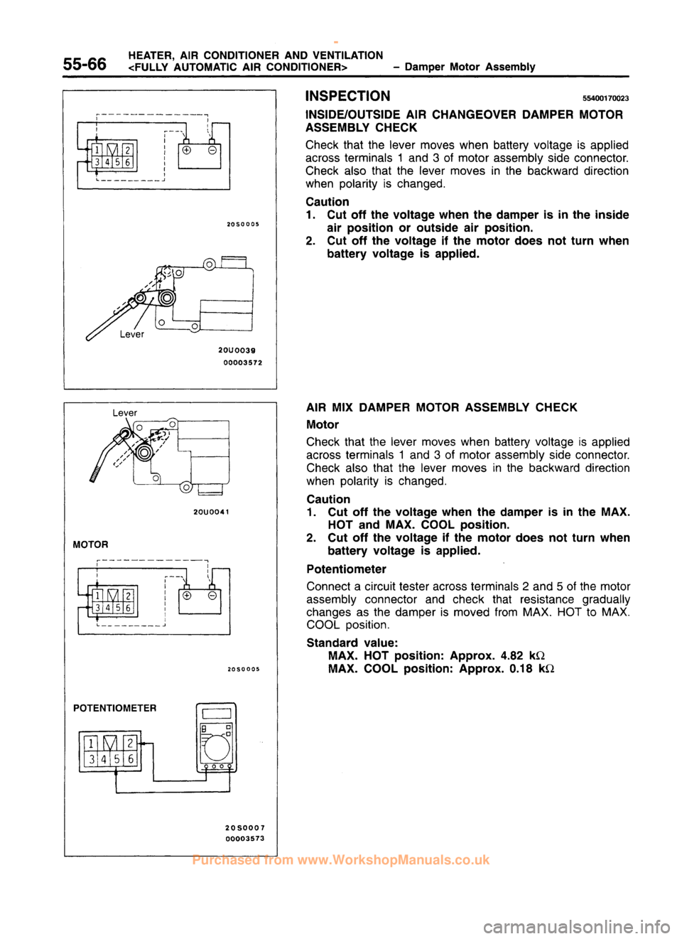 MITSUBISHI CARISMA 1995 Workshop Manual
www.WorkshopManuals.co.uk
Purchased from www.WorkshopManuals.co.uk MITSUBISHI CARISMA 1995 Workshop Manual
www.WorkshopManuals.co.uk
Purchased from www.WorkshopManuals.co.uk