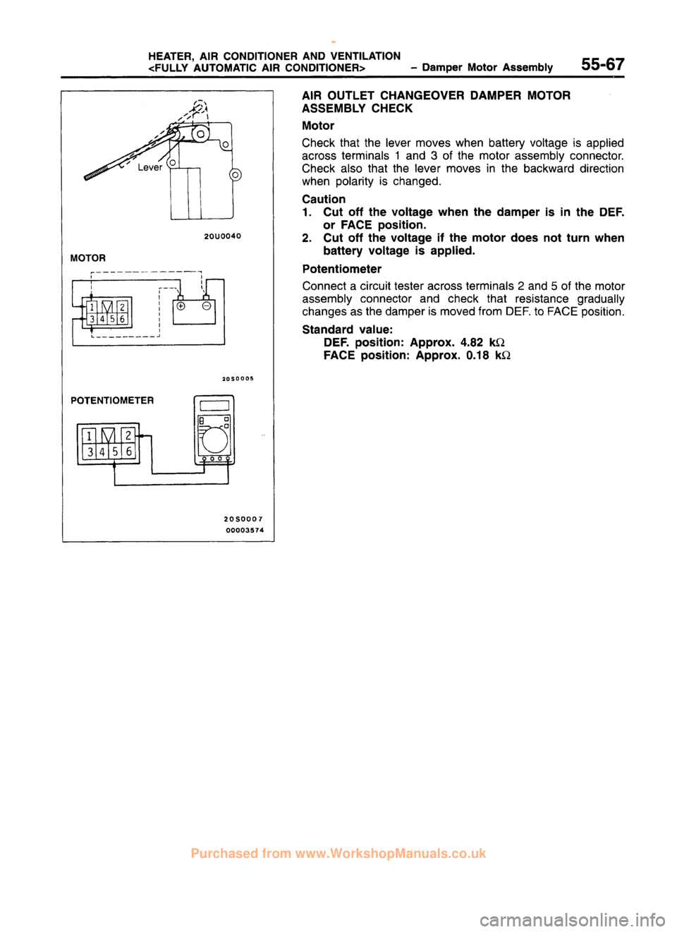 MITSUBISHI CARISMA 1995 Workshop Manual
www.WorkshopManuals.co.uk
Purchased from www.WorkshopManuals.co.uk MITSUBISHI CARISMA 1995 Workshop Manual
www.WorkshopManuals.co.uk
Purchased from www.WorkshopManuals.co.uk
