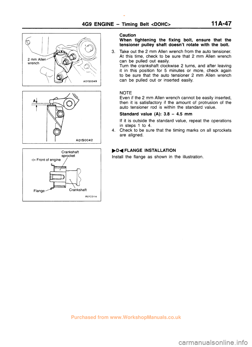MITSUBISHI CARISMA 1995 Workshop Manual
www.WorkshopManuals.co.uk
Purchased from www.WorkshopManuals.co.uk MITSUBISHI CARISMA 1995 Workshop Manual
www.WorkshopManuals.co.uk
Purchased from www.WorkshopManuals.co.uk
