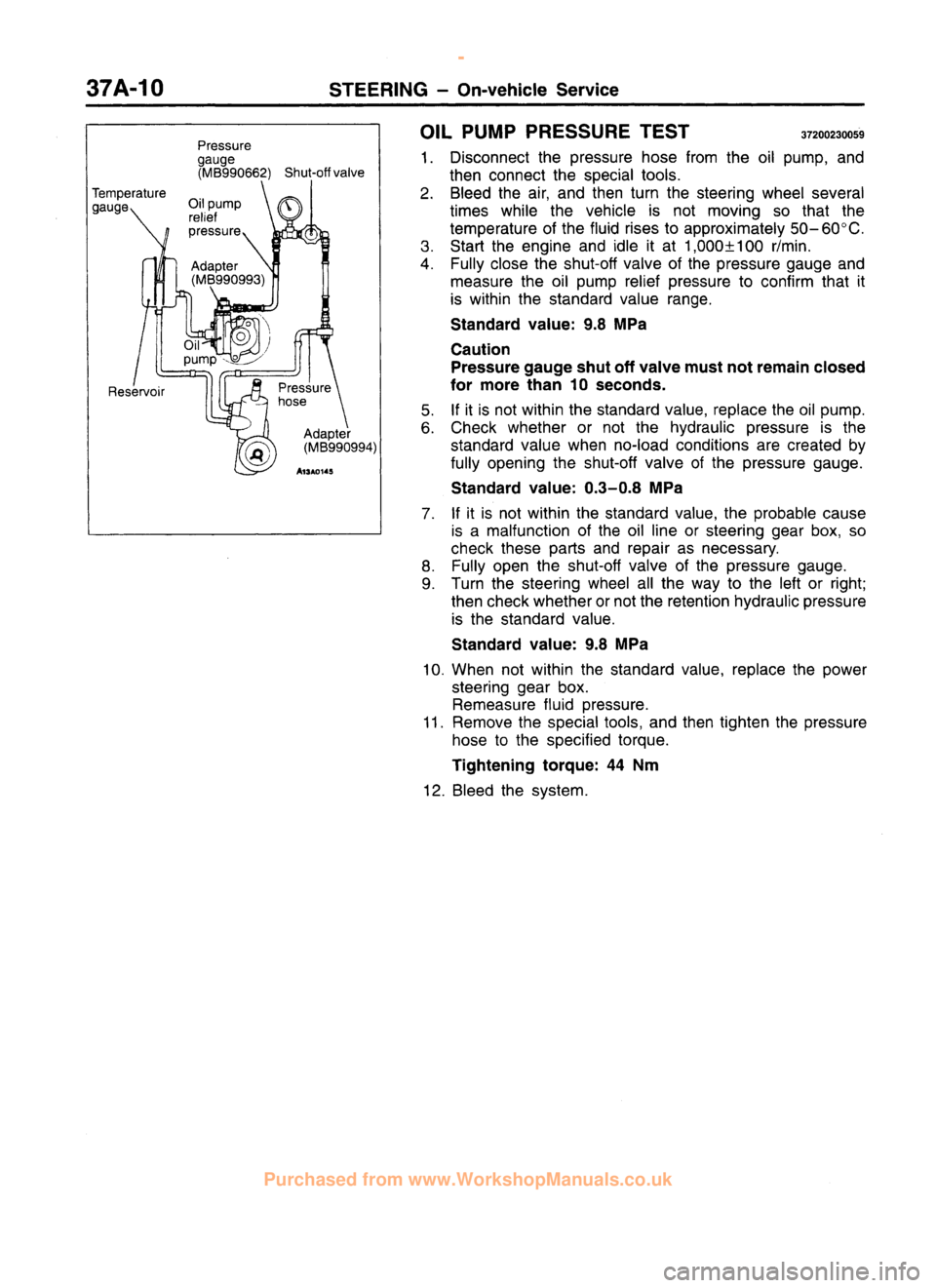MITSUBISHI CARISMA 1995 Workshop Manual
www.WorkshopManuals.co.uk
Purchased from www.WorkshopManuals.co.uk MITSUBISHI CARISMA 1995 Workshop Manual
www.WorkshopManuals.co.uk
Purchased from www.WorkshopManuals.co.uk