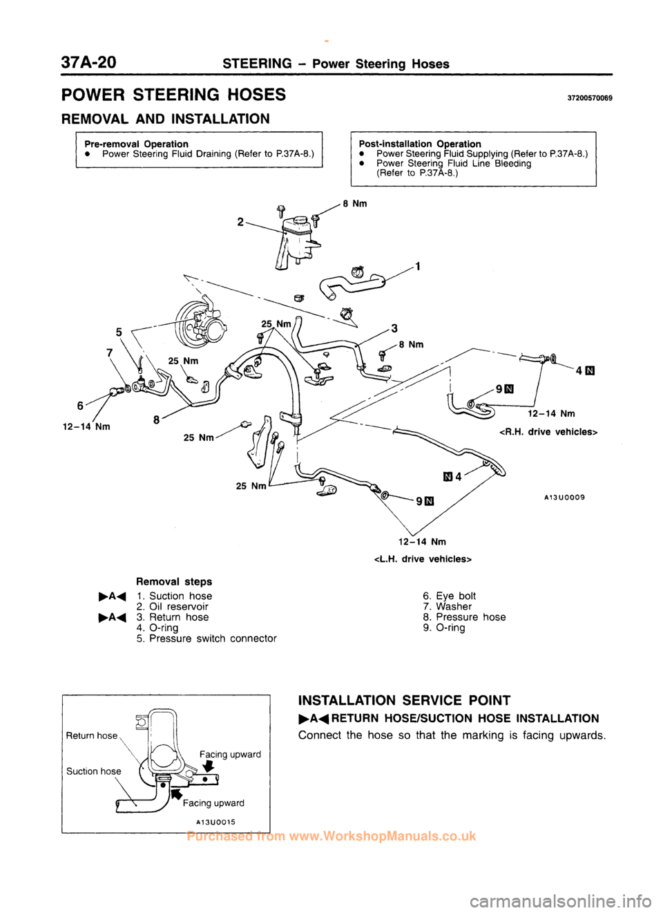 MITSUBISHI CARISMA 1995 Workshop Manual
www.WorkshopManuals.co.uk
Purchased from www.WorkshopManuals.co.uk MITSUBISHI CARISMA 1995 Workshop Manual
www.WorkshopManuals.co.uk
Purchased from www.WorkshopManuals.co.uk
