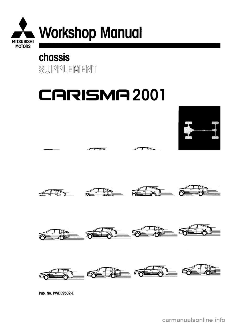 MITSUBISHI CARISMA 2001  Workshop Manual 