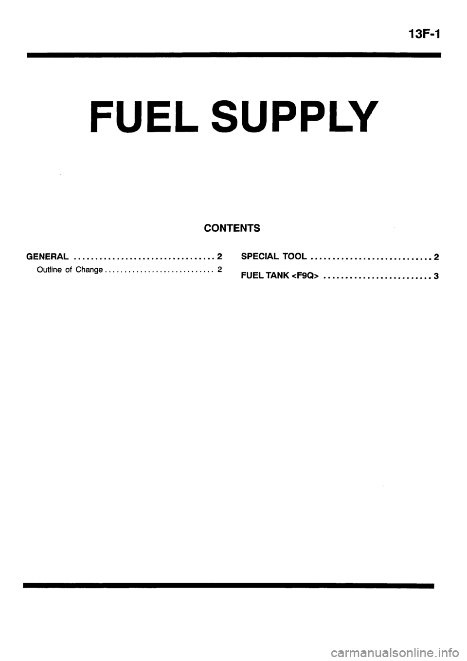 MITSUBISHI CARISMA 2001 Workshop Manual MITSUBISHI CARISMA 2001 Workshop Manual