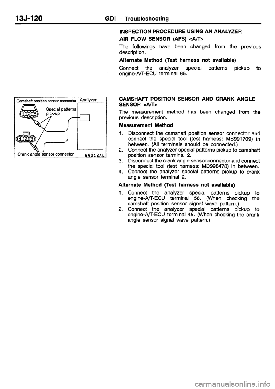 MITSUBISHI CARISMA 2001 Workshop Manual MITSUBISHI CARISMA 2001 Workshop Manual