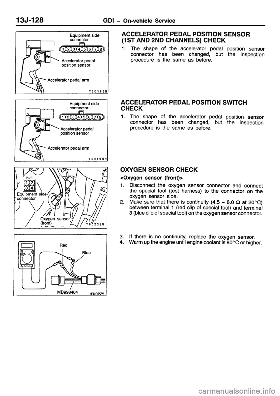 MITSUBISHI CARISMA 2001 Workshop Manual MITSUBISHI CARISMA 2001 Workshop Manual