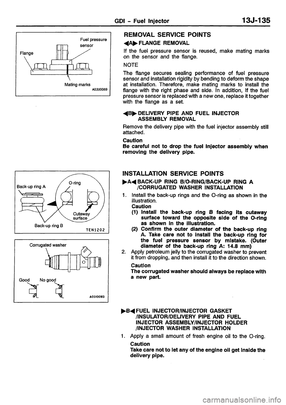 MITSUBISHI CARISMA 2001 Workshop Manual MITSUBISHI CARISMA 2001 Workshop Manual