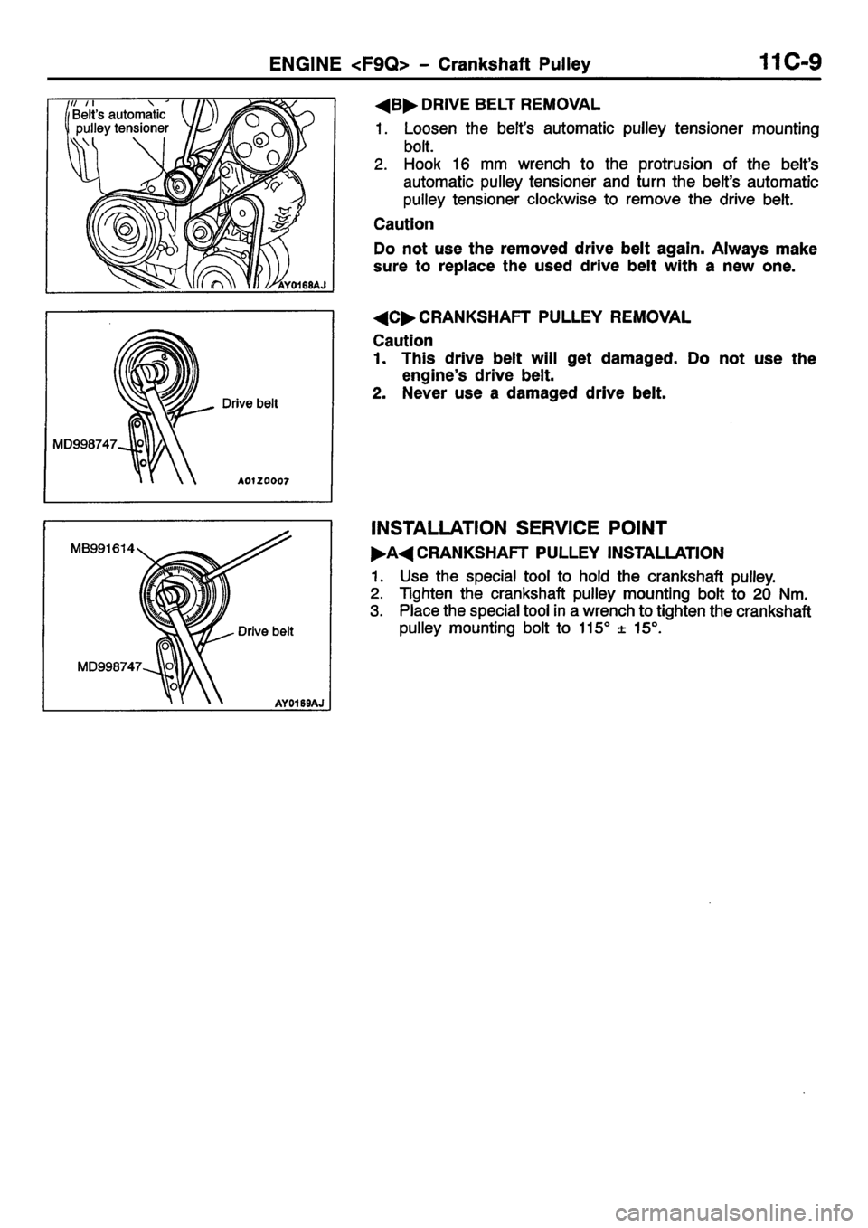 MITSUBISHI CARISMA 2001 Owners Guide MITSUBISHI CARISMA 2001 Owners Guide