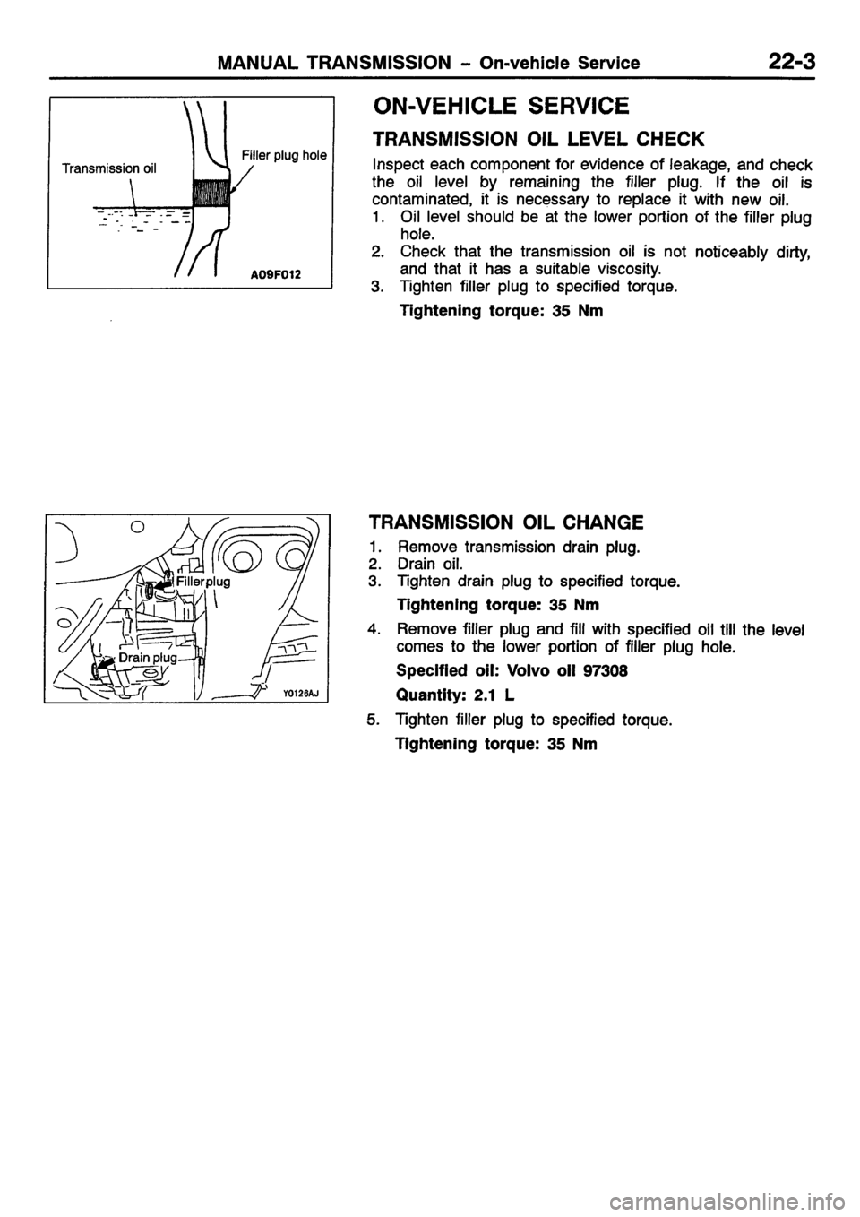 MITSUBISHI CARISMA 2001 Workshop Manual MITSUBISHI CARISMA 2001 Workshop Manual