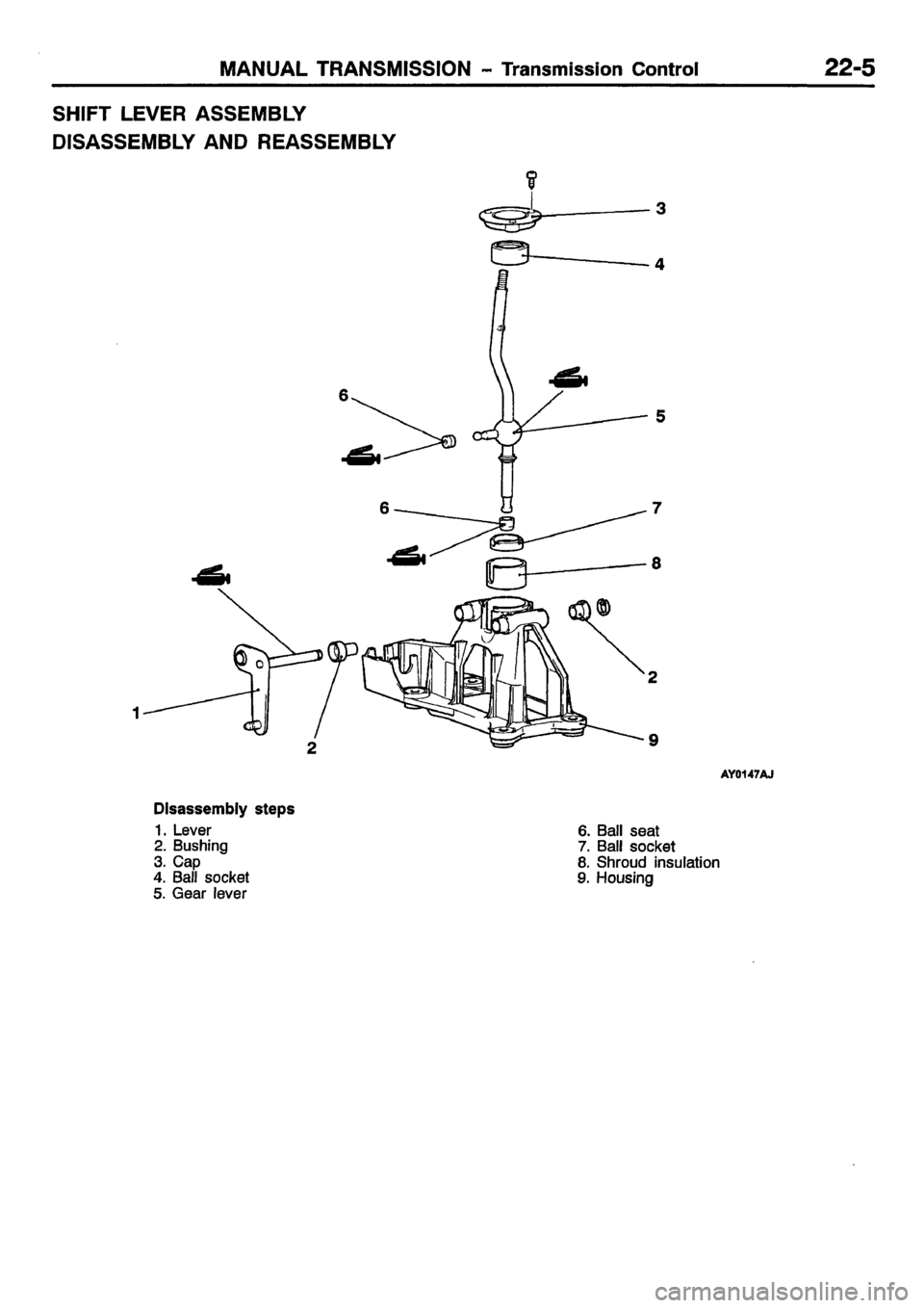 MITSUBISHI CARISMA 2001 Workshop Manual MITSUBISHI CARISMA 2001 Workshop Manual