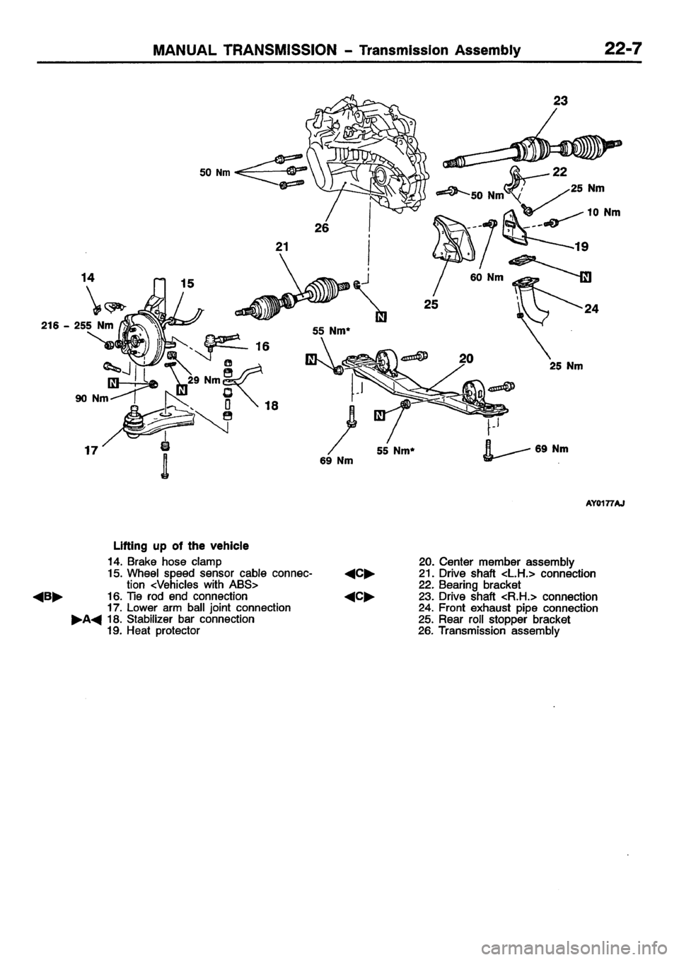 MITSUBISHI CARISMA 2001 Workshop Manual MITSUBISHI CARISMA 2001 Workshop Manual