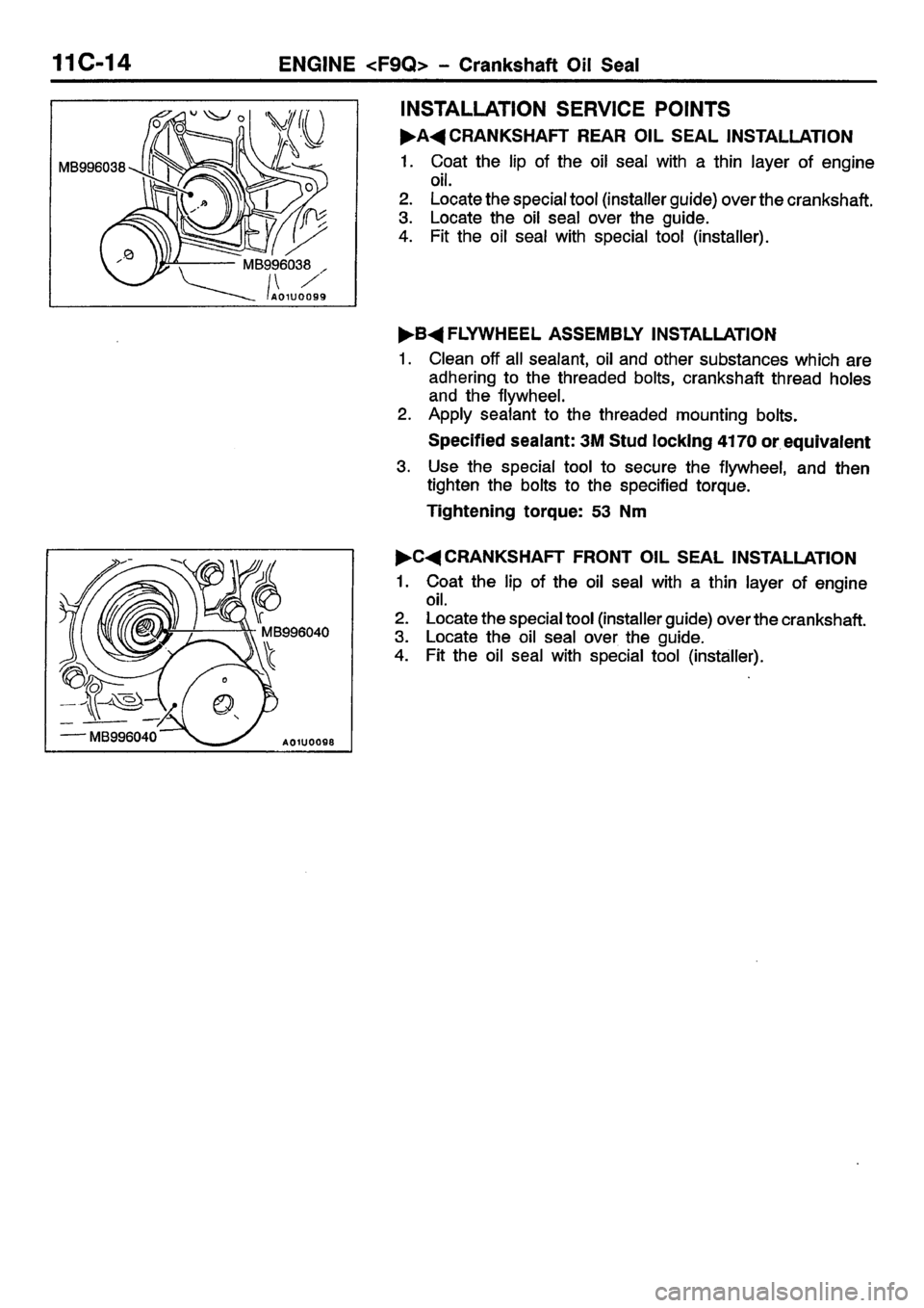 MITSUBISHI CARISMA 2001 Service Manual MITSUBISHI CARISMA 2001 Service Manual