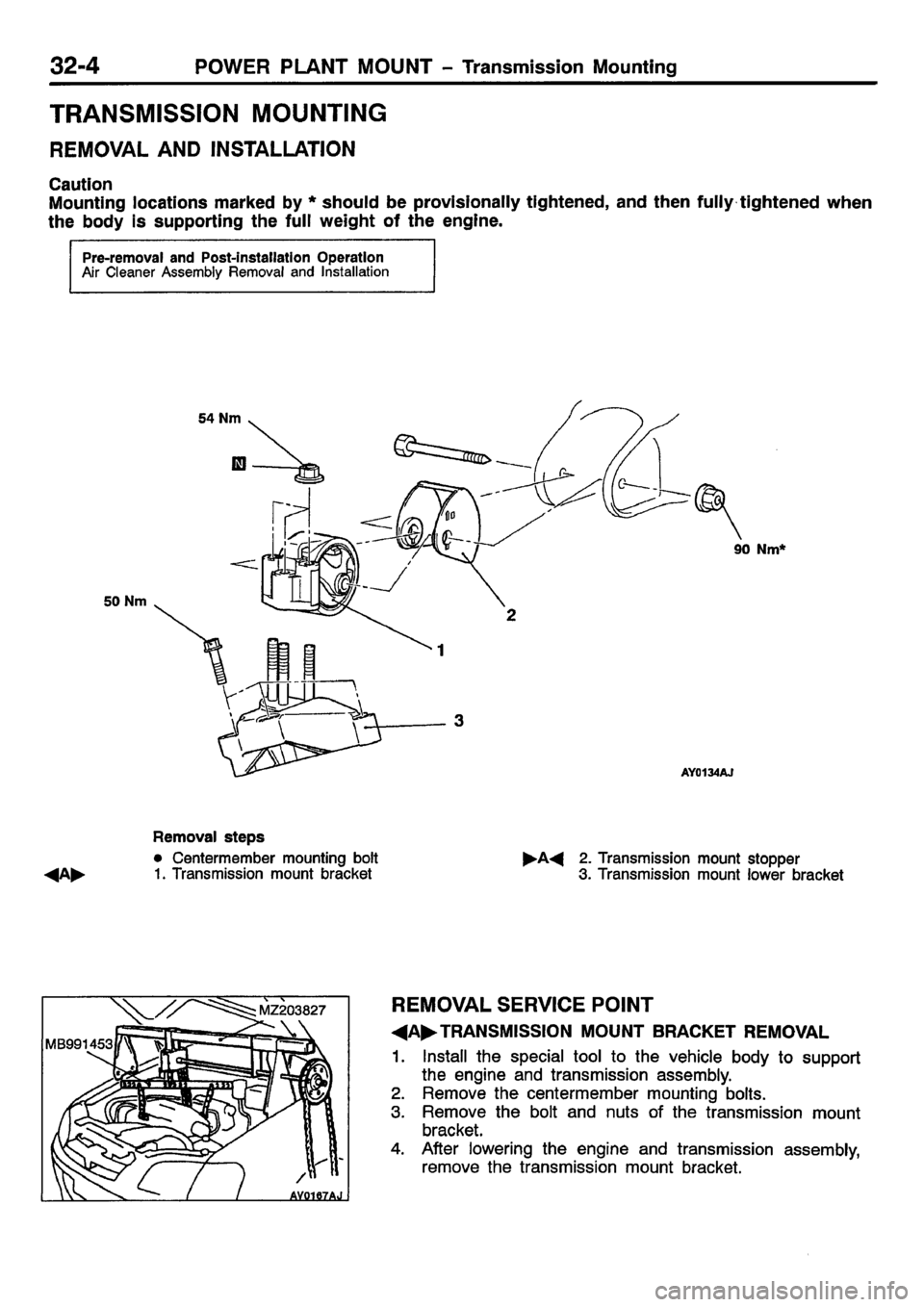 MITSUBISHI CARISMA 2001 Workshop Manual MITSUBISHI CARISMA 2001 Workshop Manual
