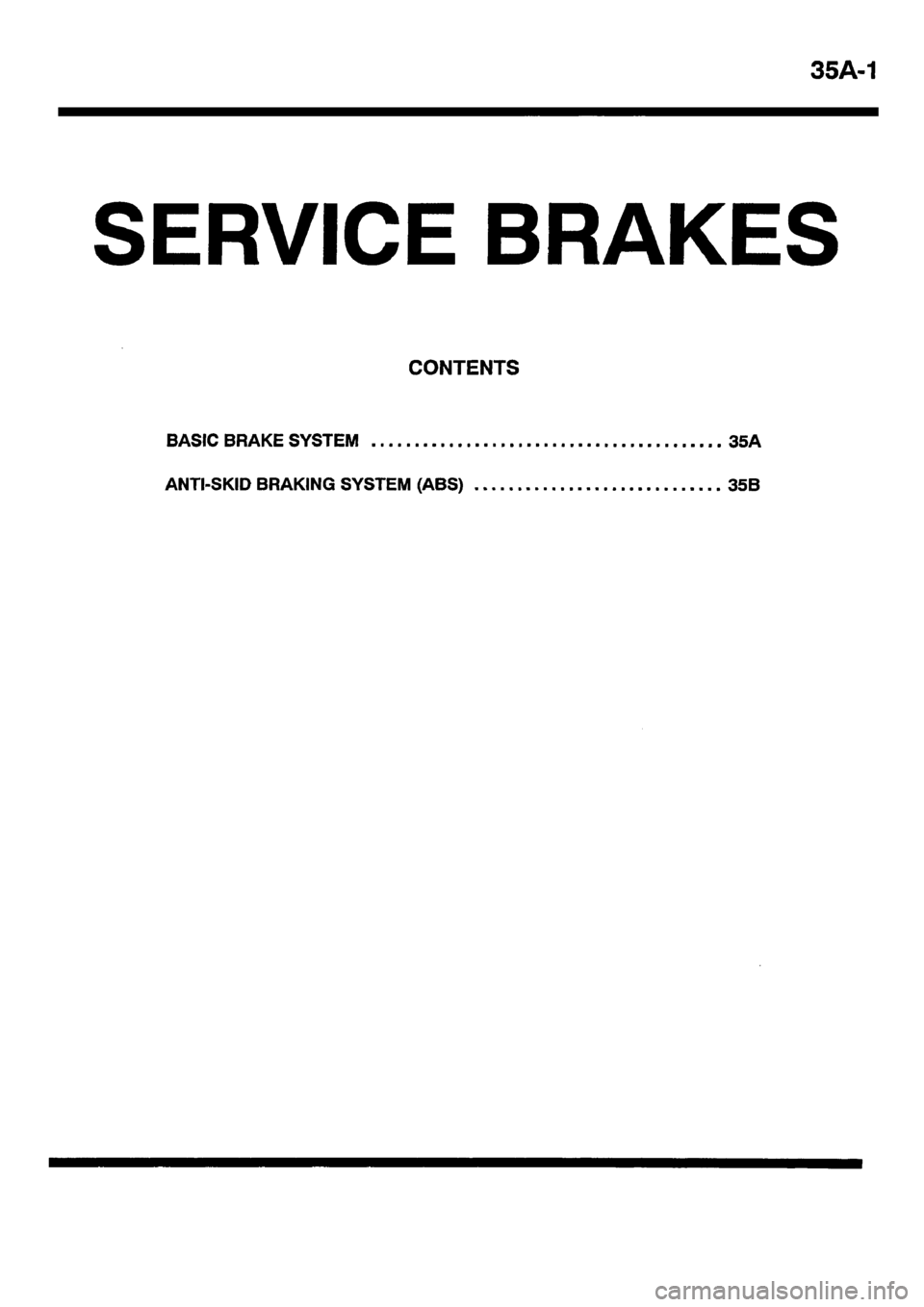 MITSUBISHI CARISMA 2001 Workshop Manual MITSUBISHI CARISMA 2001 Workshop Manual